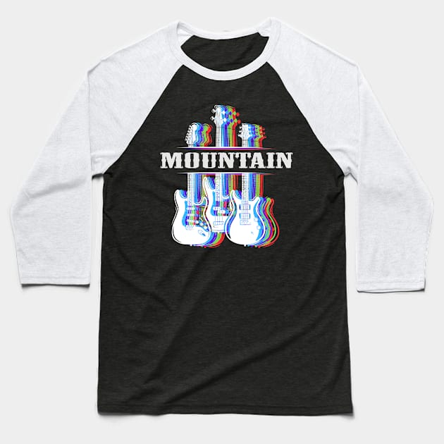 MOUNTAIN BAND Baseball T-Shirt by xsmilexstd